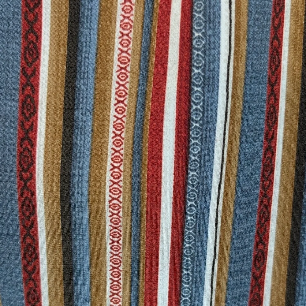 BCBGeneration Strapless‎ Dress with Colorful Stripes